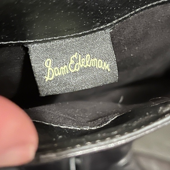 Sam Edelman Patton 2 Riding Boots Black Leather
Side Zip Buckle - Picture 15 of 15